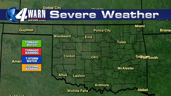 Severe watches and warnings