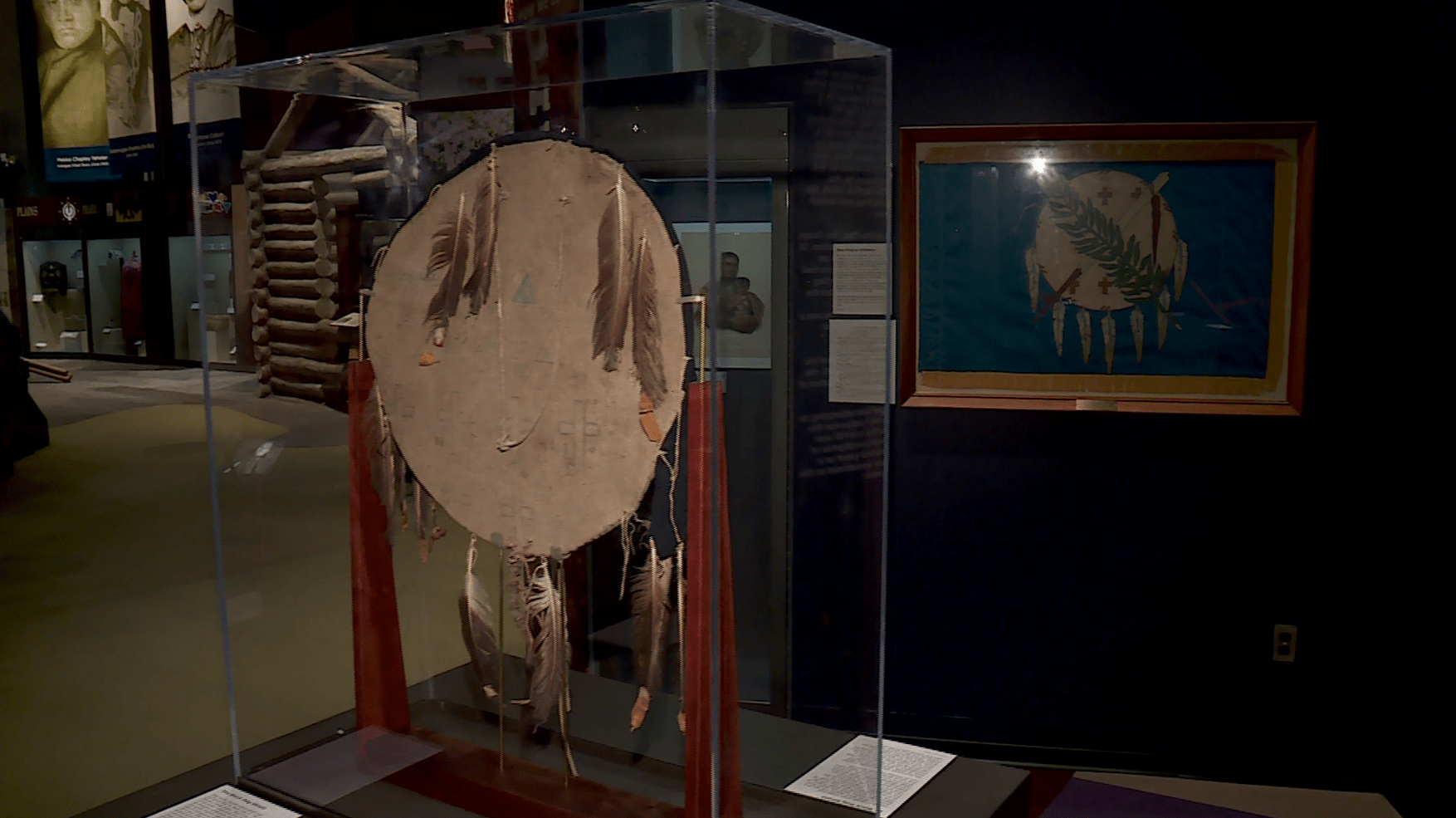 "Reign of Terror" exhibit at the Oklahoma History Center. Image KFOR.