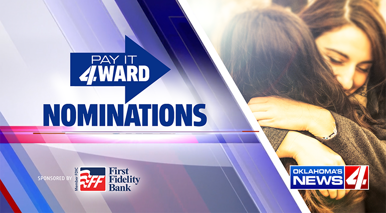 graphic that says nominations